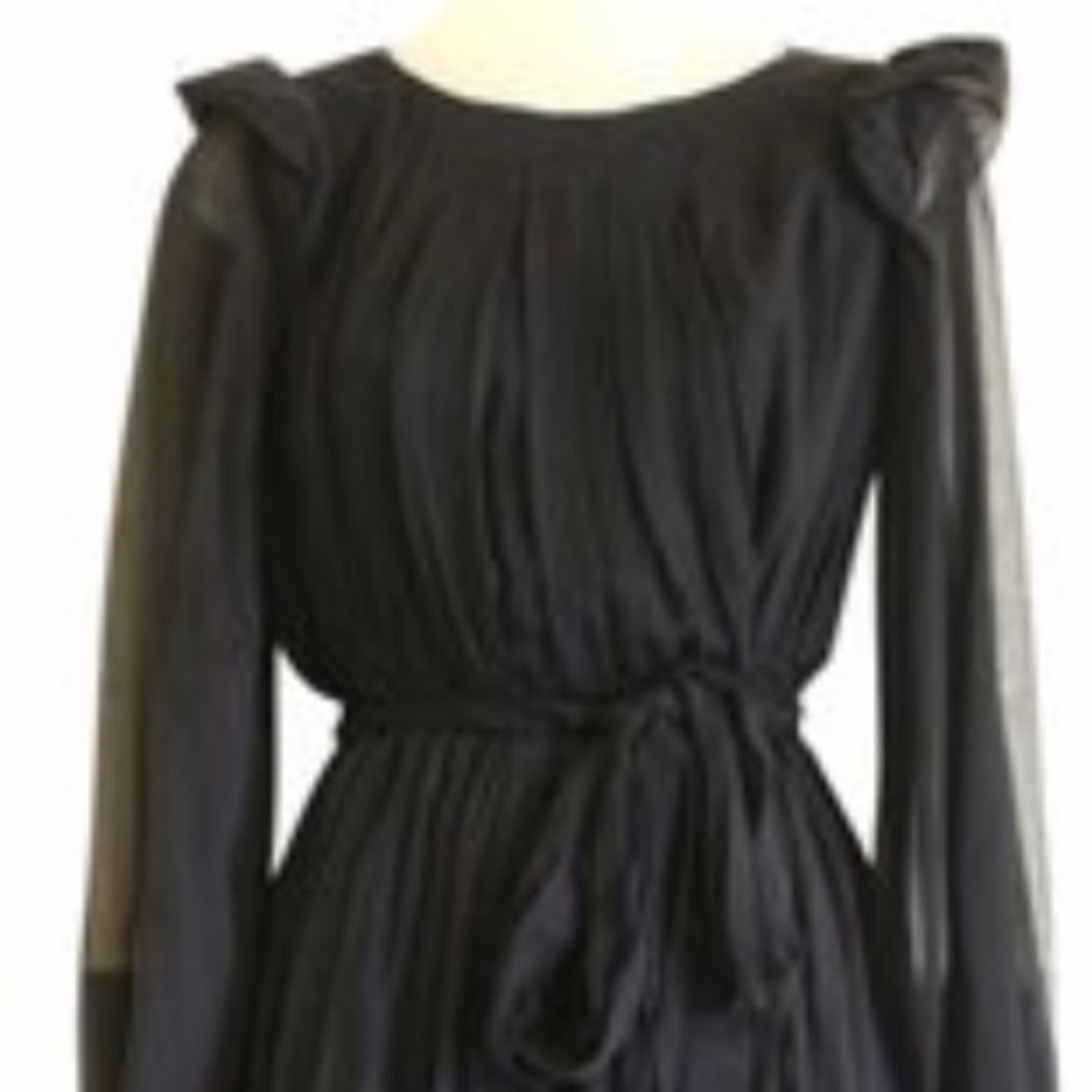 Thomas Wylde cocktail black dress